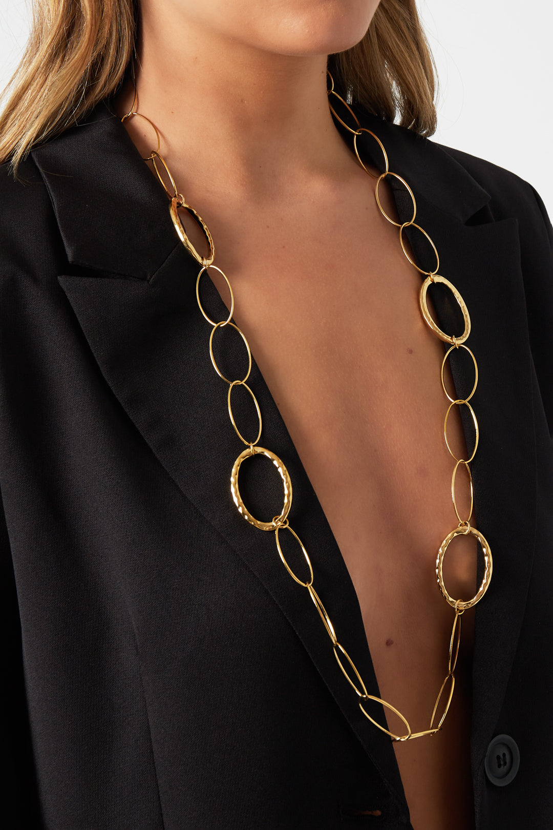 Ovale schakelketting