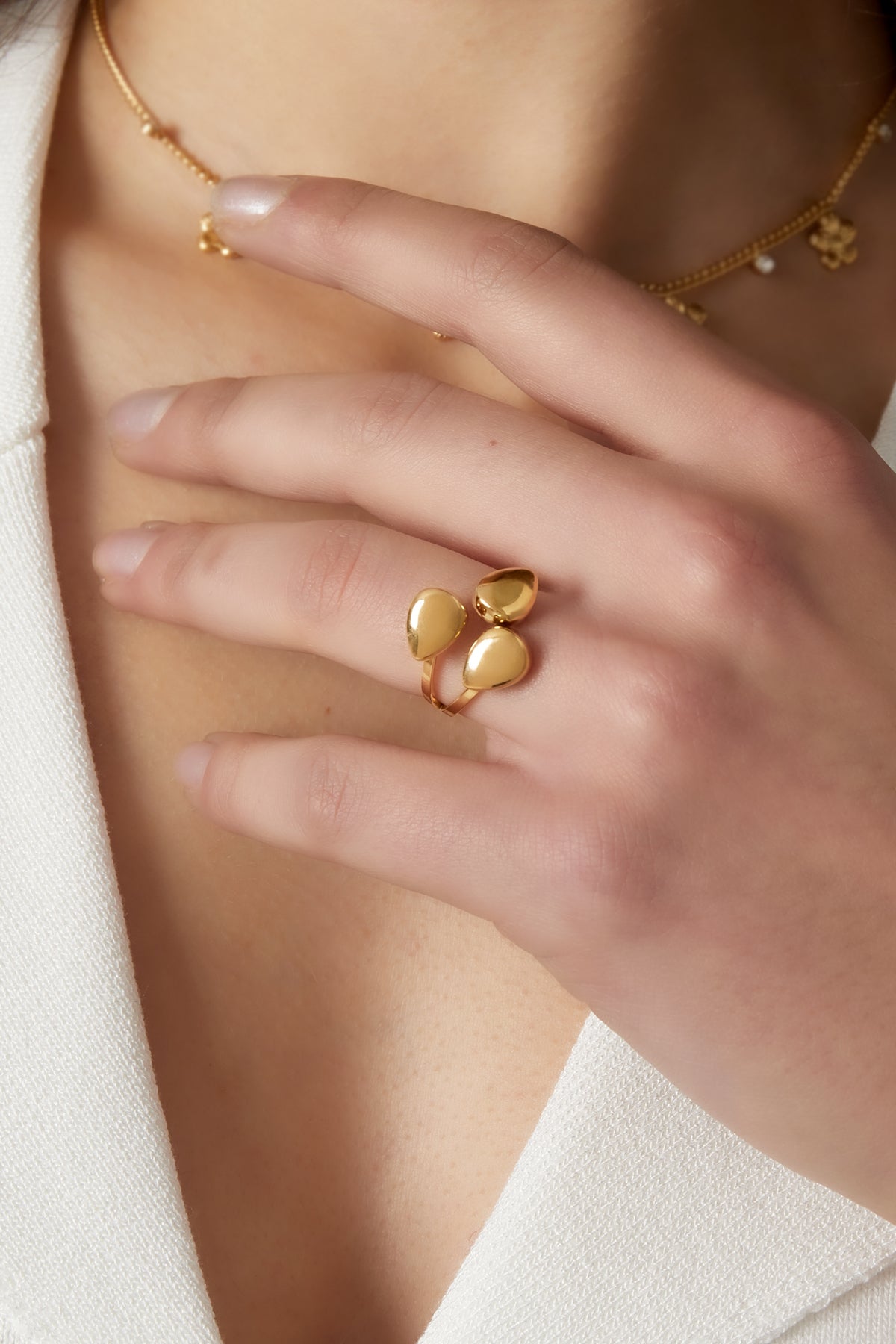 dot trio ring