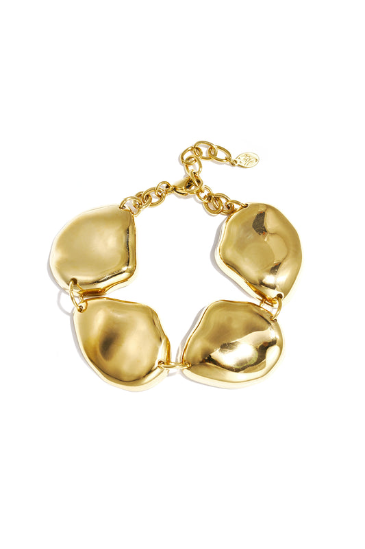 Ketting met rustieke asymmetrische kralen