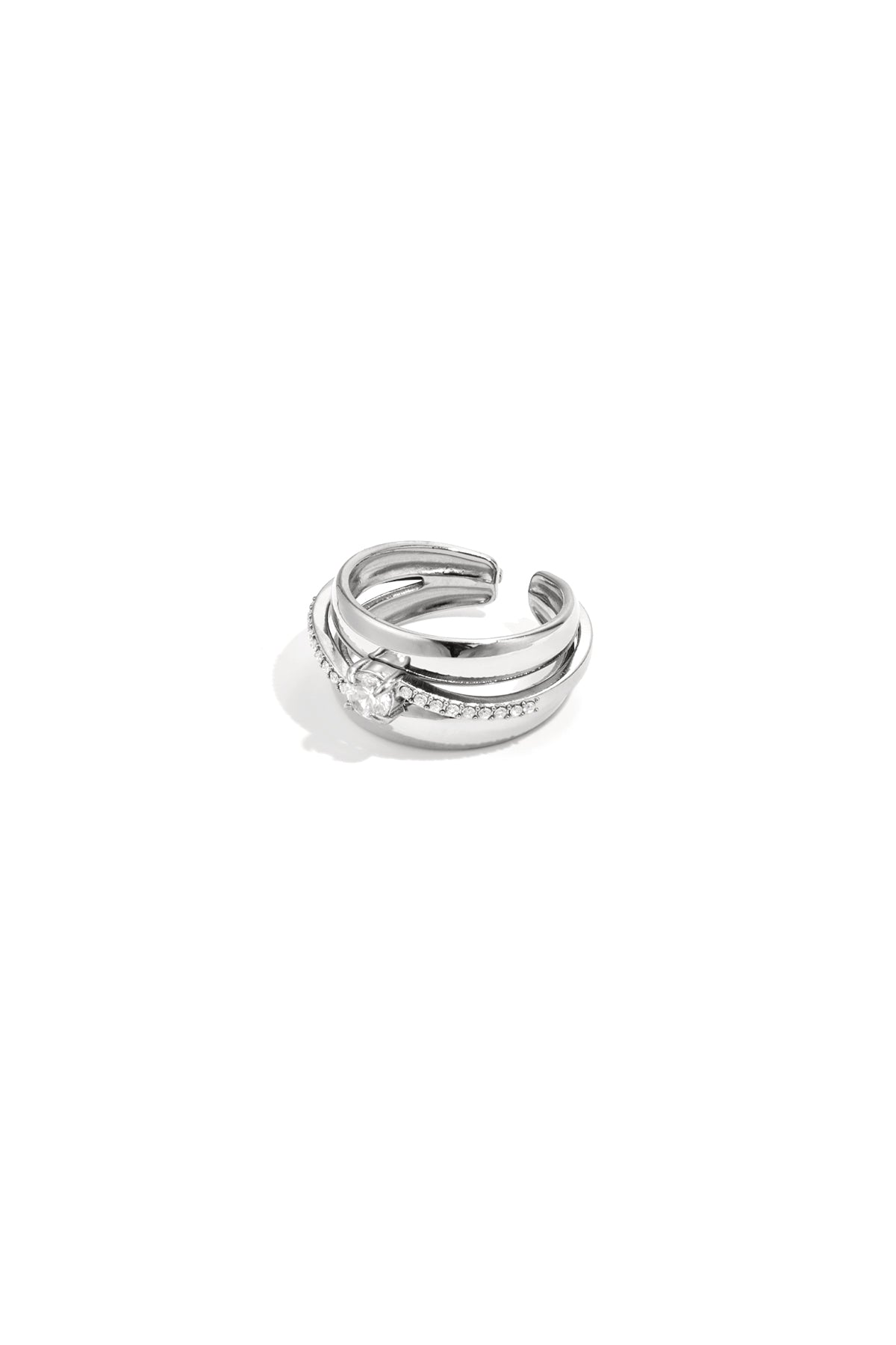 Ring met steentjes