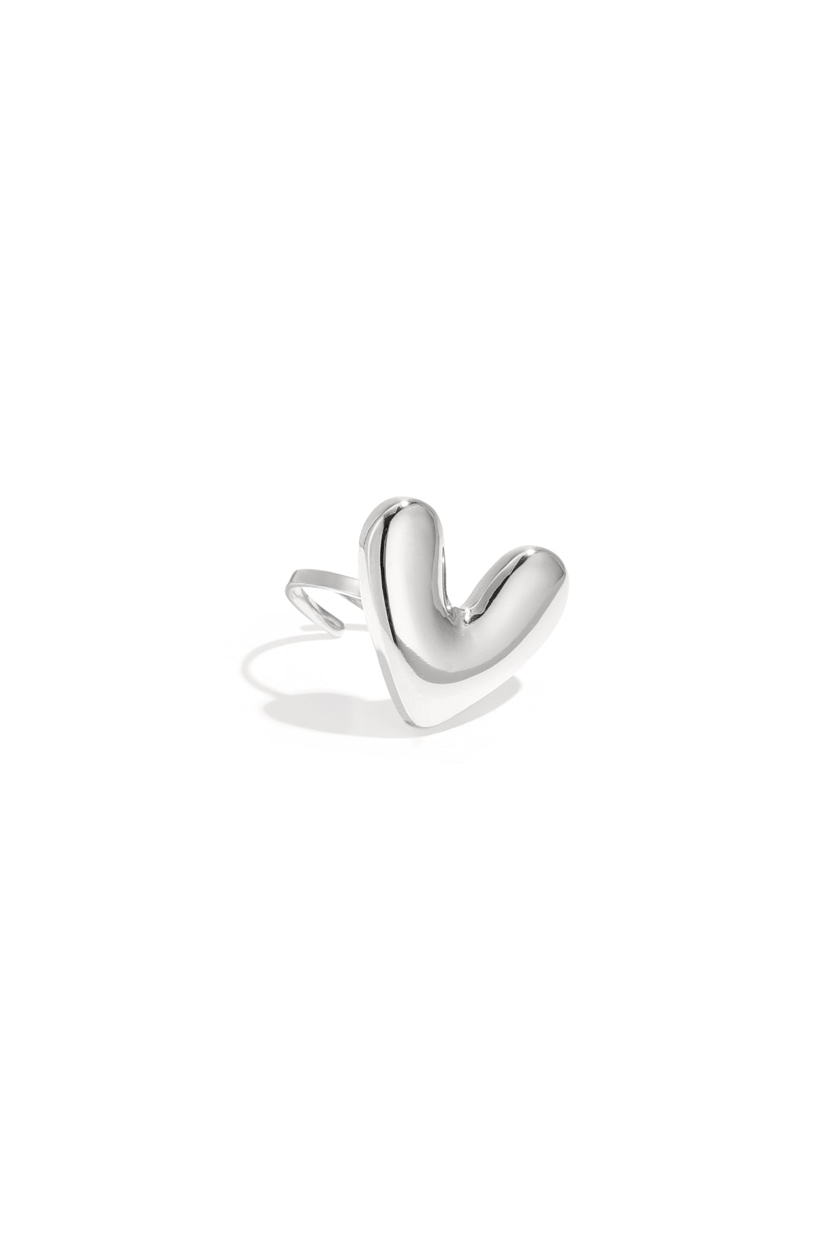 Statement ring funky hart
